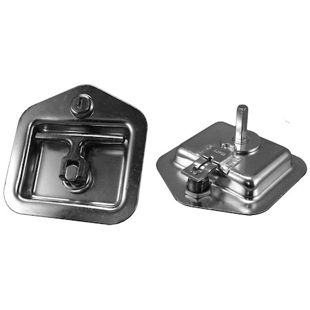 Eberhard Manufacturing Co Key Locking Handle EMC 2-4874 SS 545